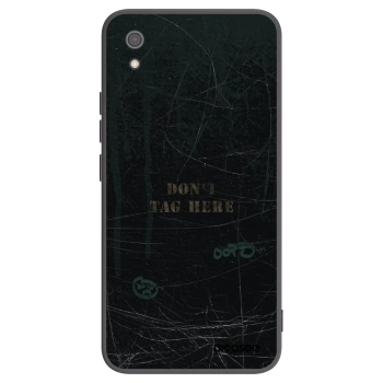 Picasee silikonowe czarne etui na Xiaomi Redmi 7A - DON´T TAG