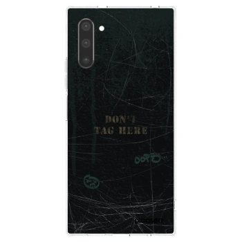 Picasee silikonowe przeźroczyste etui na Samsung Galaxy Note 10 N970F - DON´T TAG