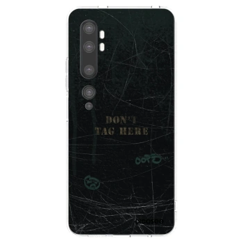Picasee silikonowe przeźroczyste etui na Xiaomi Mi Note 10 (Pro) - DON´T TAG
