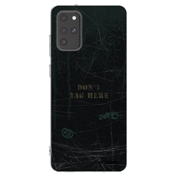 Picasee silikonowe przeźroczyste etui na Samsung Galaxy S20+ G985F - DON´T TAG