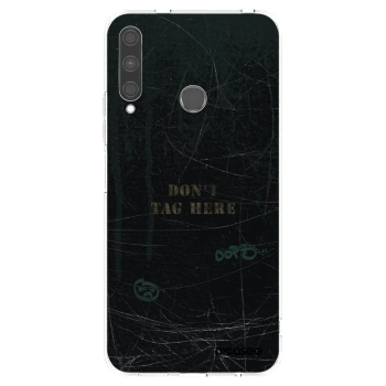 Picasee silikonowe przeźroczyste etui na Huawei P40 Lite E - DON´T TAG