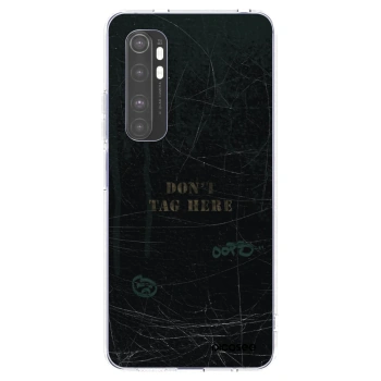 Picasee silikonowe przeźroczyste etui na Xiaomi Mi Note 10 Lite - DON´T TAG