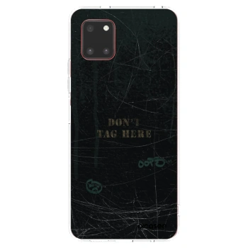 Picasee silikonowe przeźroczyste etui na Samsung Galaxy Note 10 Lite N770F - DON´T TAG