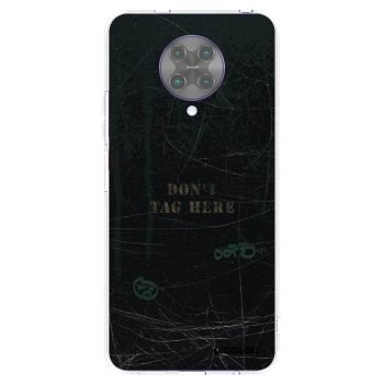Picasee silikonowe przeźroczyste etui na Xiaomi Poco F2 Pro - DON´T TAG
