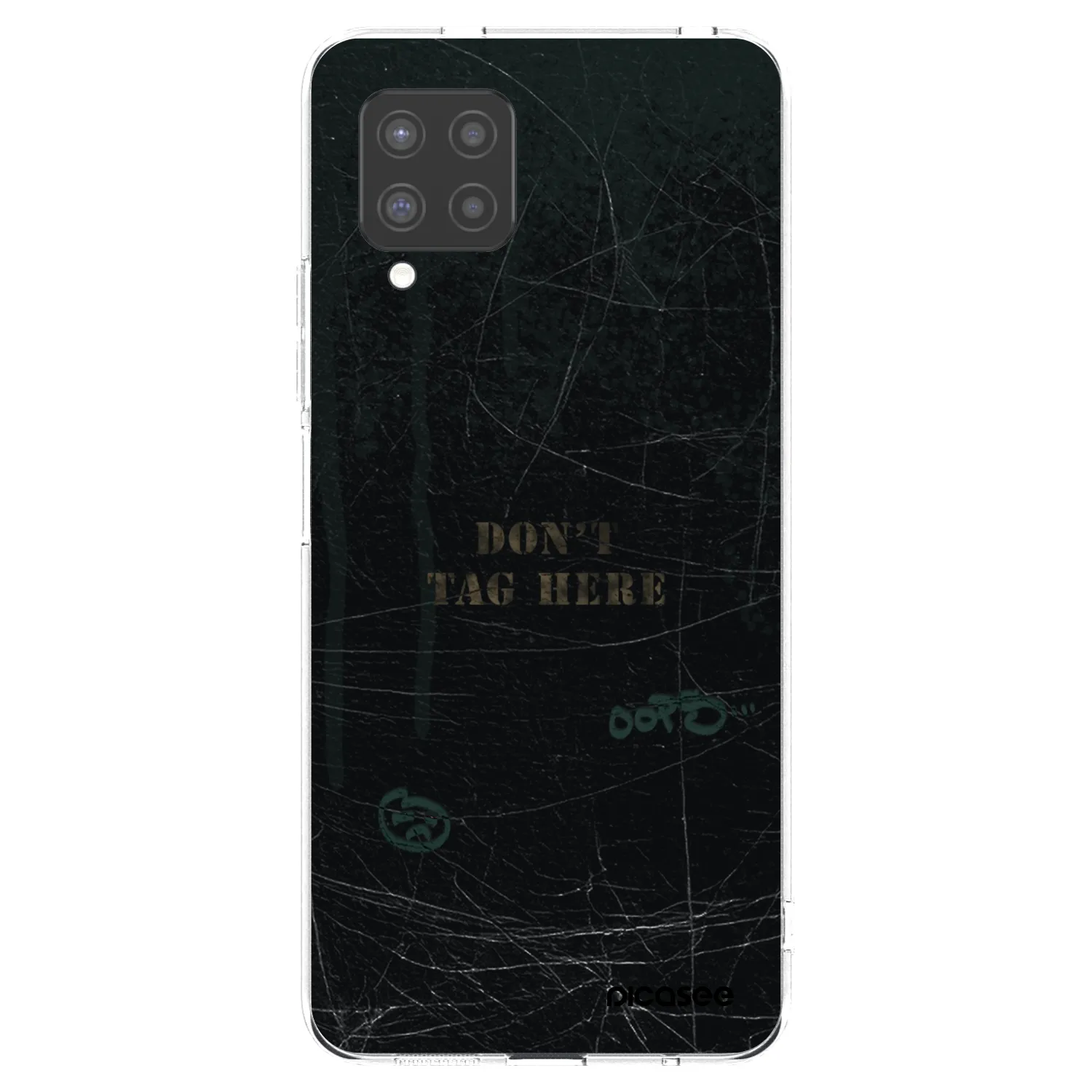 Picasee silikonowe przeźroczyste etui na Samsung Galaxy A42 A426B - DON´T TAG