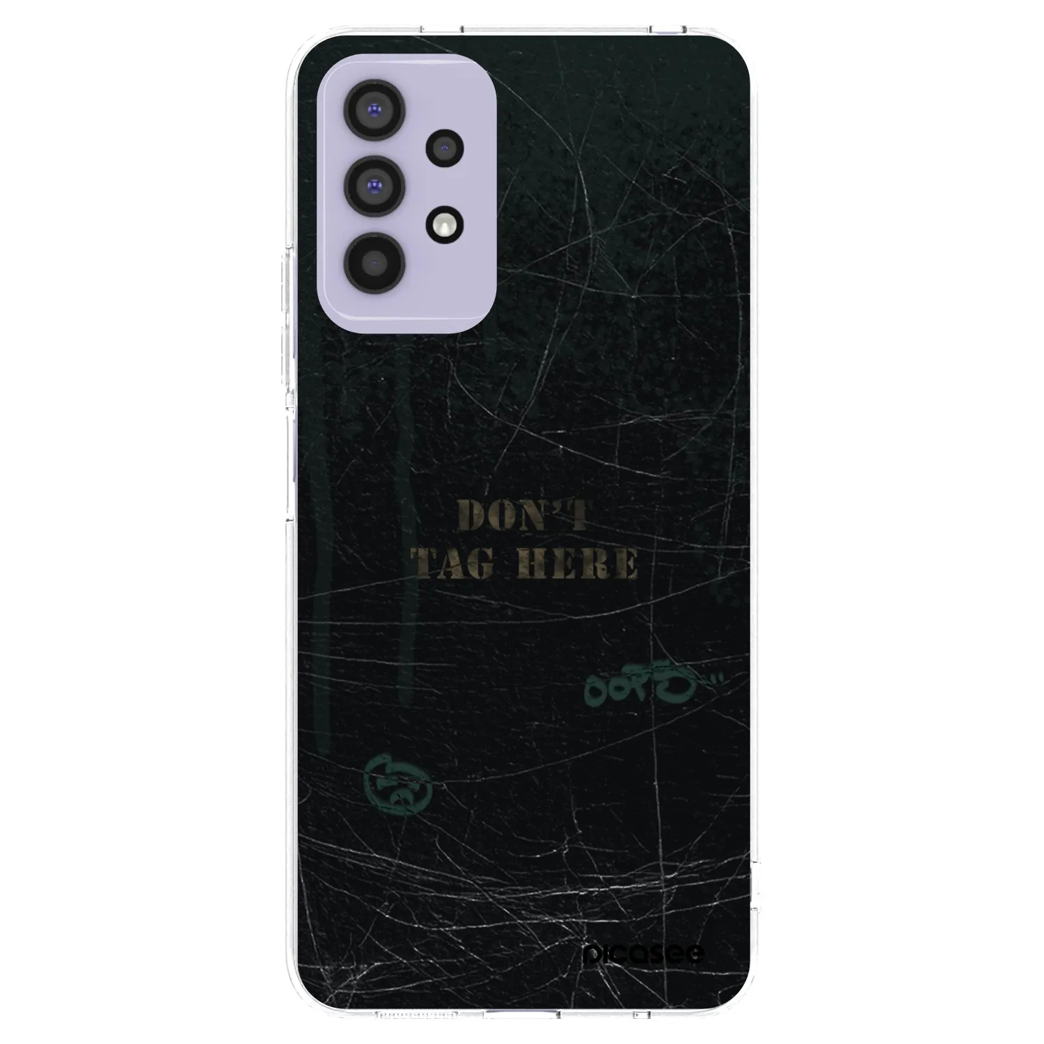 Picasee silikonowe przeźroczyste etui na Samsung Galaxy A32 4G SM-A325F - DON´T TAG