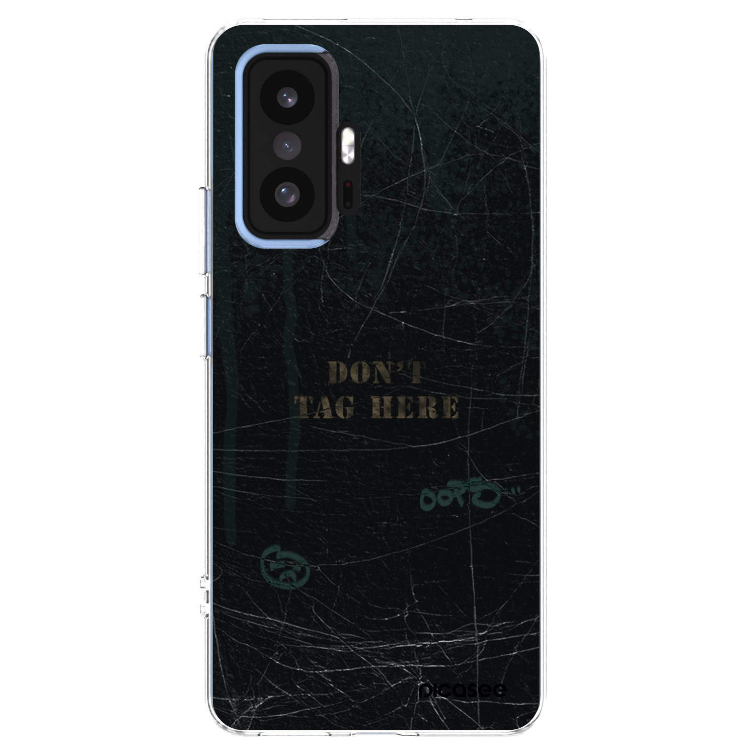 Picasee silikonowe przeźroczyste etui na Xiaomi 11T - DON´T TAG