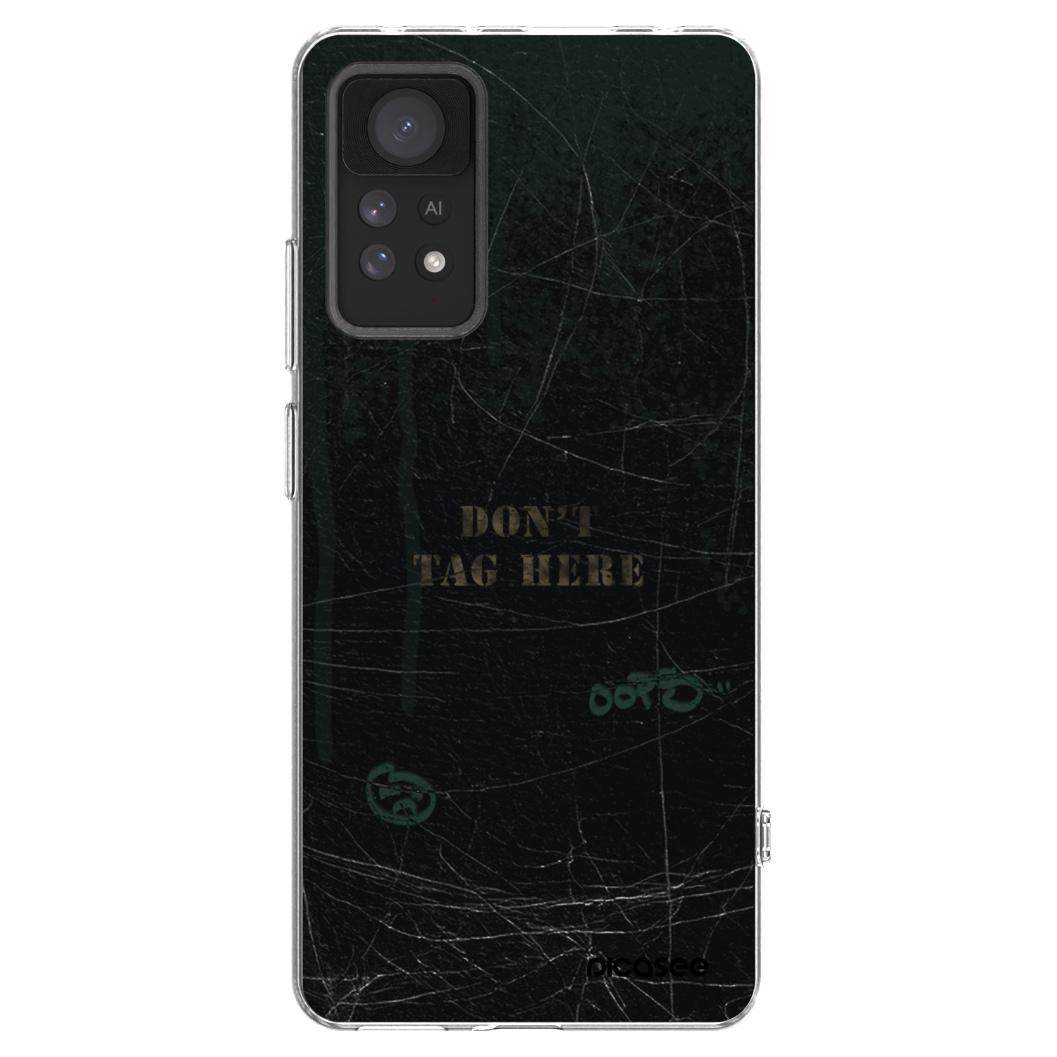 Picasee silikonowe przeźroczyste etui na Xiaomi Redmi Note 11 Pro 5G - DON´T TAG
