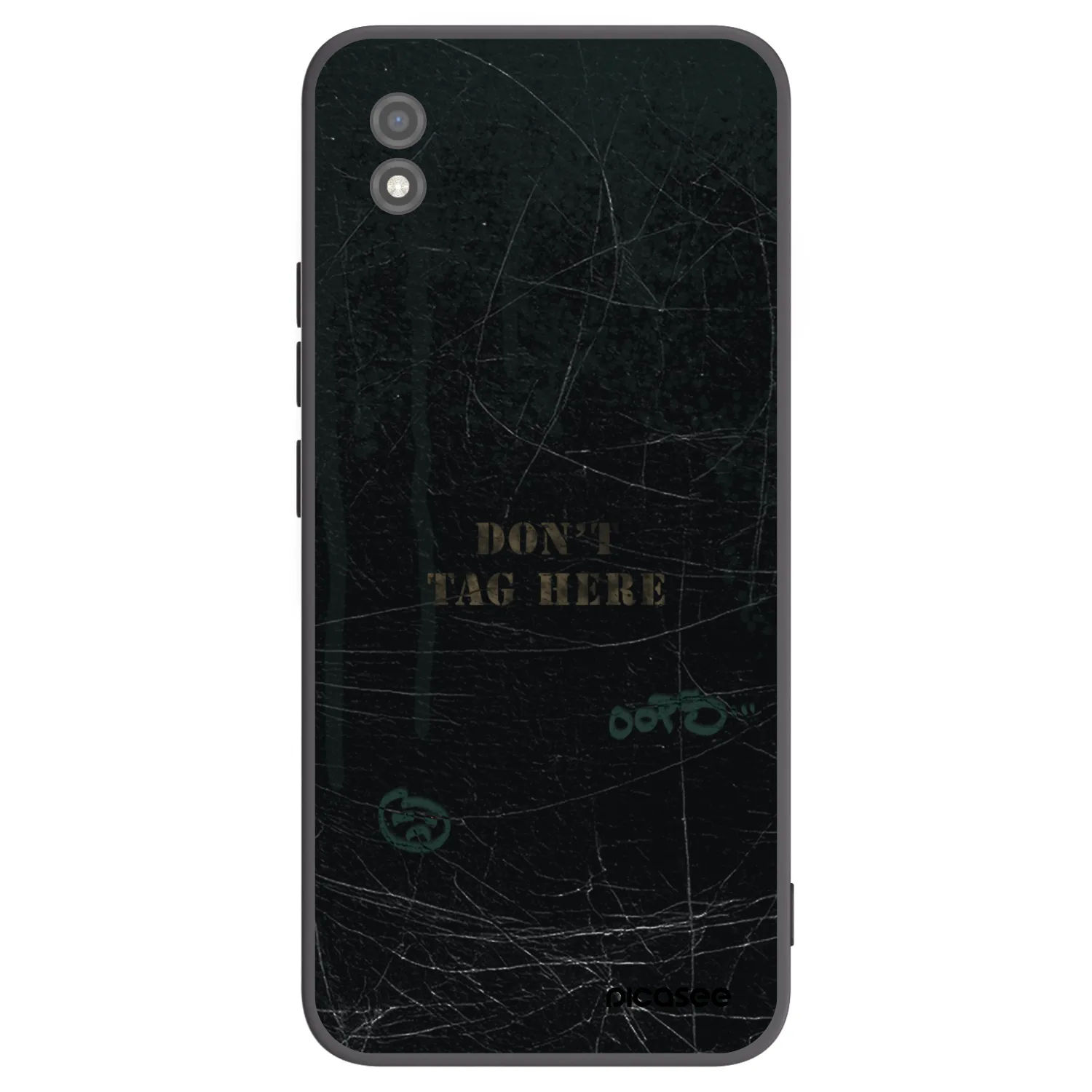 Picasee silikonowe czarne etui na Realme C11 (2021) - DON´T TAG
