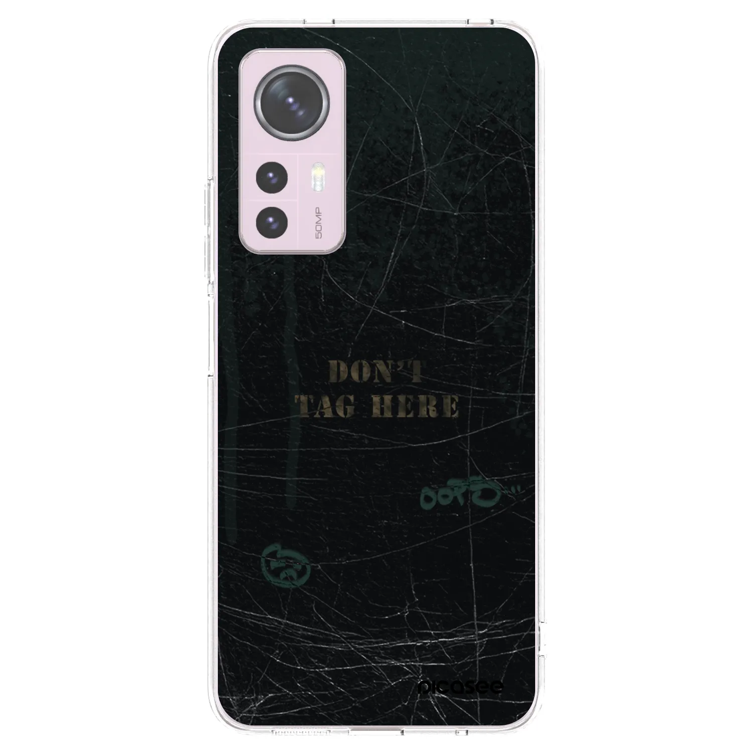 Picasee silikonowe przeźroczyste etui na Xiaomi 12 - DON´T TAG