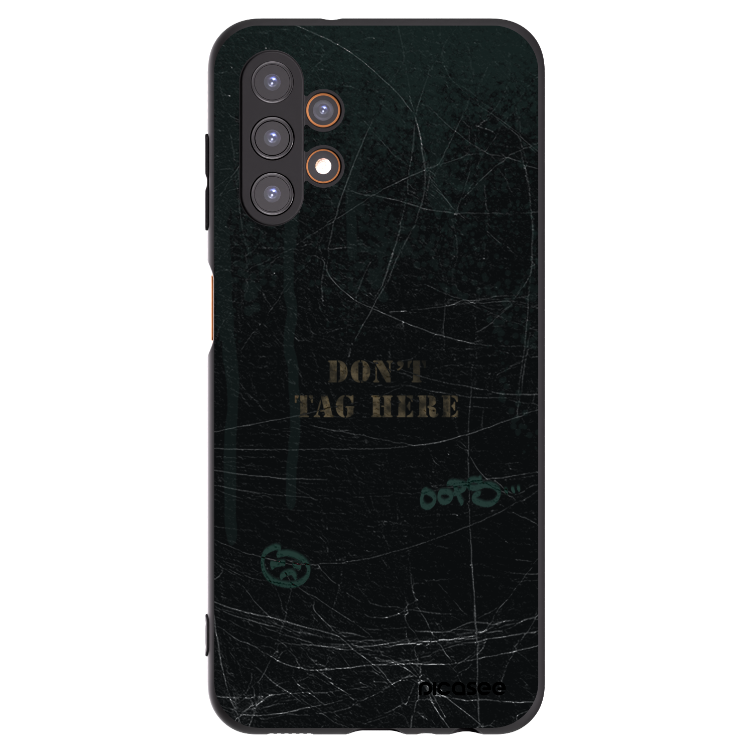 Picasee silikonowe czarne etui na Samsung Galaxy A13 4G A135 - DON´T TAG