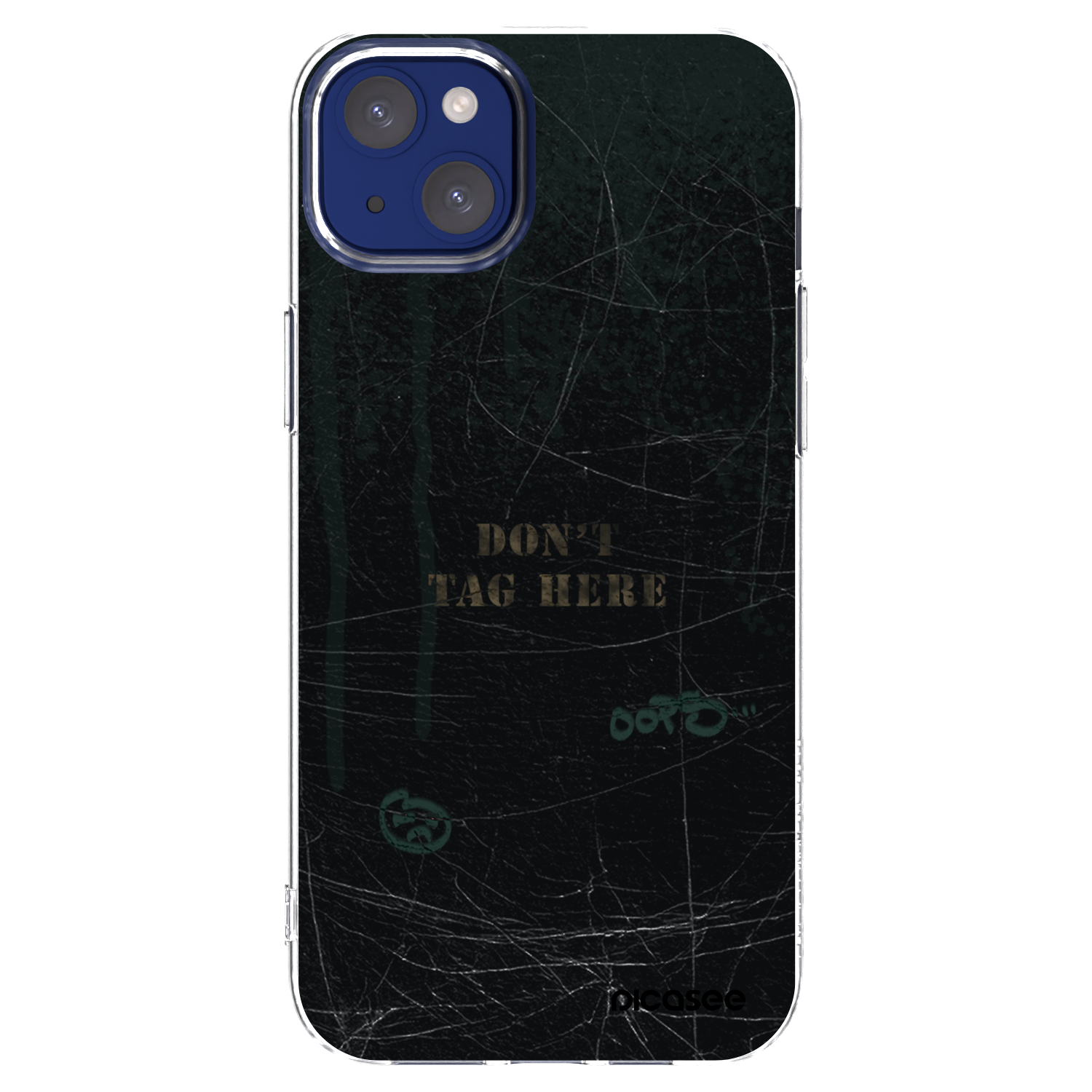 Picasee silikonowe przeźroczyste etui na Apple iPhone 14 Plus - DON´T TAG