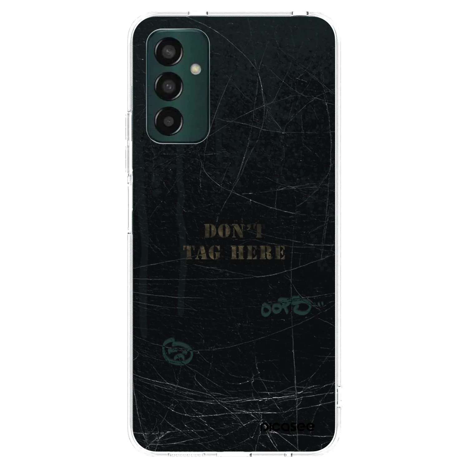 Picasee silikonowe przeźroczyste etui na Samsung Galaxy M13 M135F - DON´T TAG