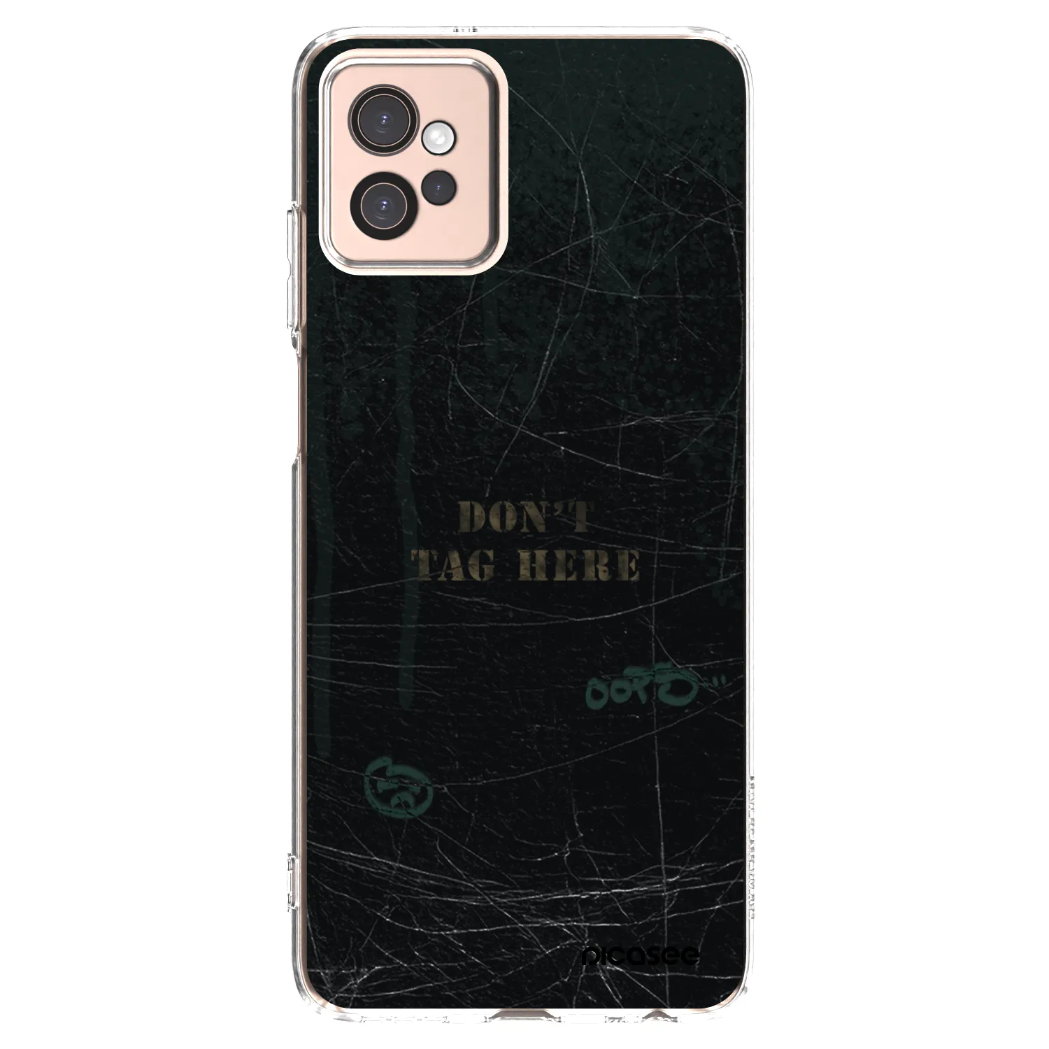 Picasee silikonowe przeźroczyste etui na Motorola Moto G32 - DON´T TAG