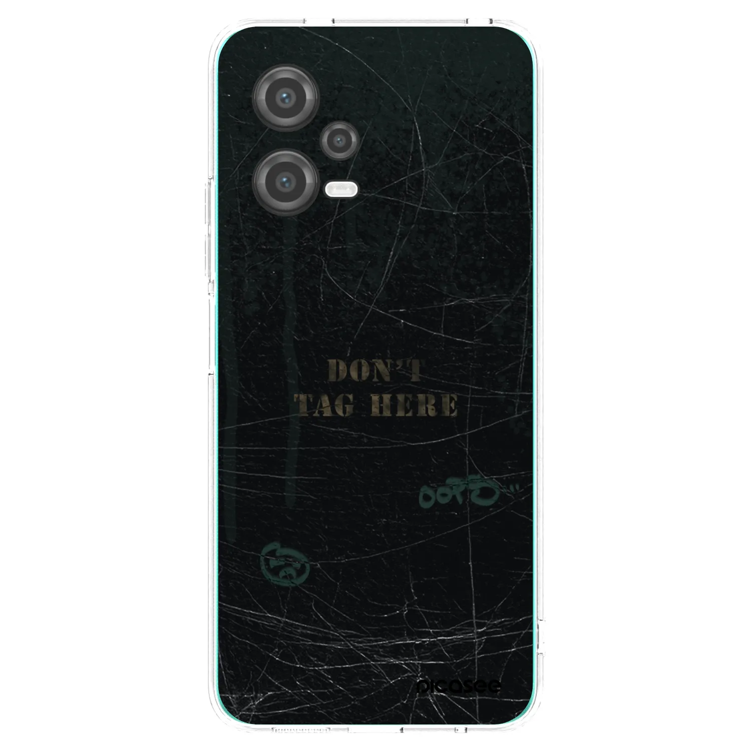 Picasee silikonowe przeźroczyste etui na Xiaomi Poco X5 - DON´T TAG