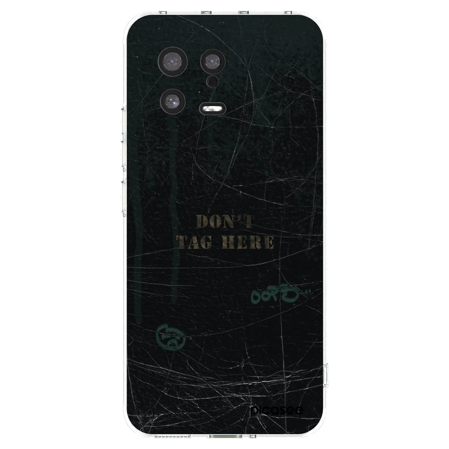 Picasee silikonowe przeźroczyste etui na Xiaomi 13 - DON´T TAG