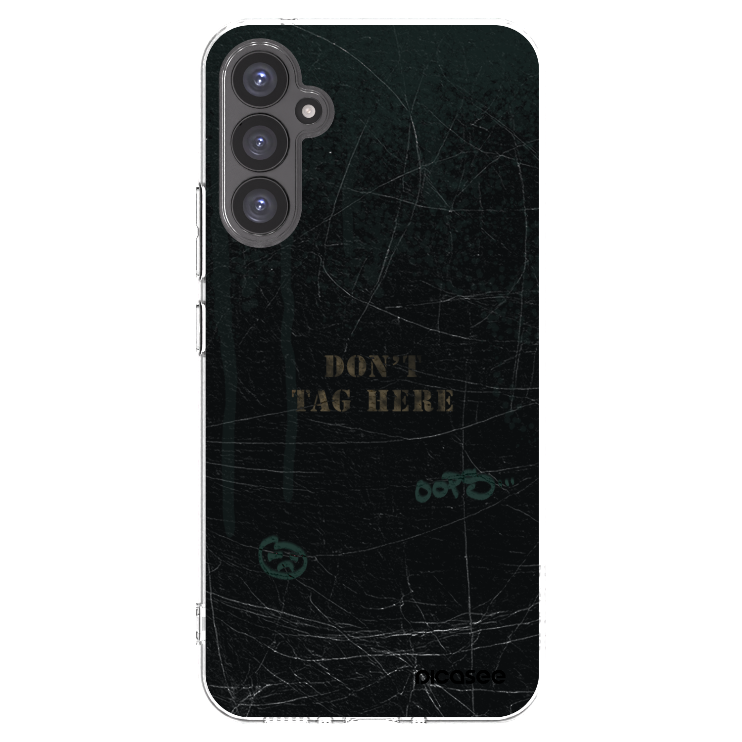 Picasee silikonowe przeźroczyste etui na Samsung Galaxy A34 5G A346B - DON´T TAG