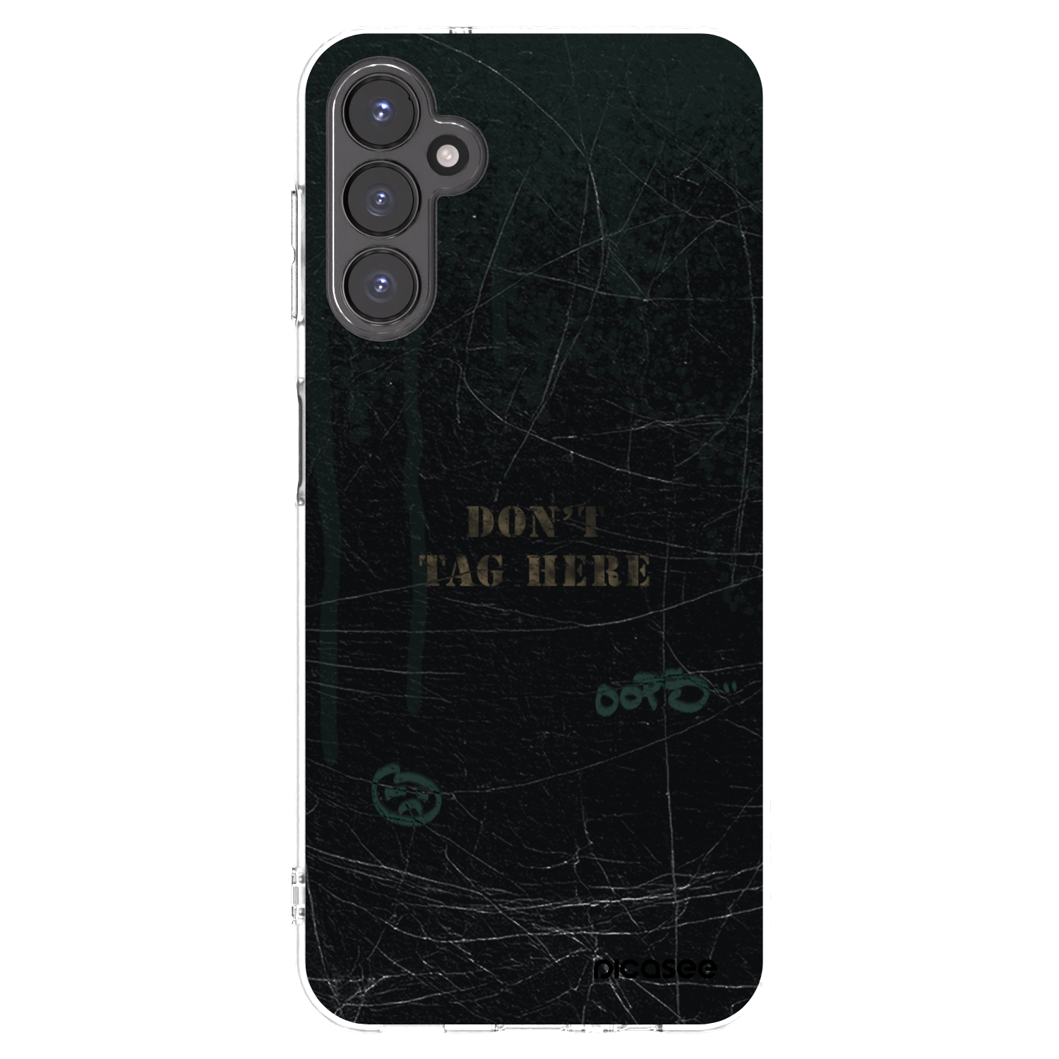 Picasee silikonowe przeźroczyste etui na Samsung Galaxy A14 4G A145R - DON´T TAG