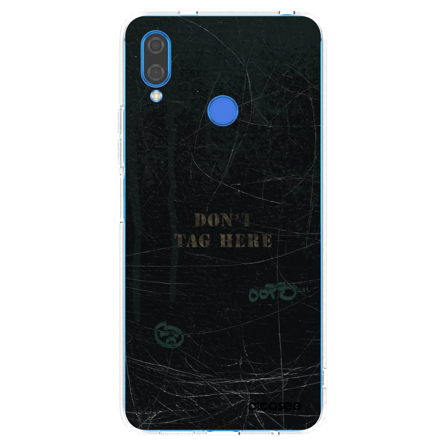 Picasee silikonowe przeźroczyste etui na Huawei Nova 3 - DON´T TAG