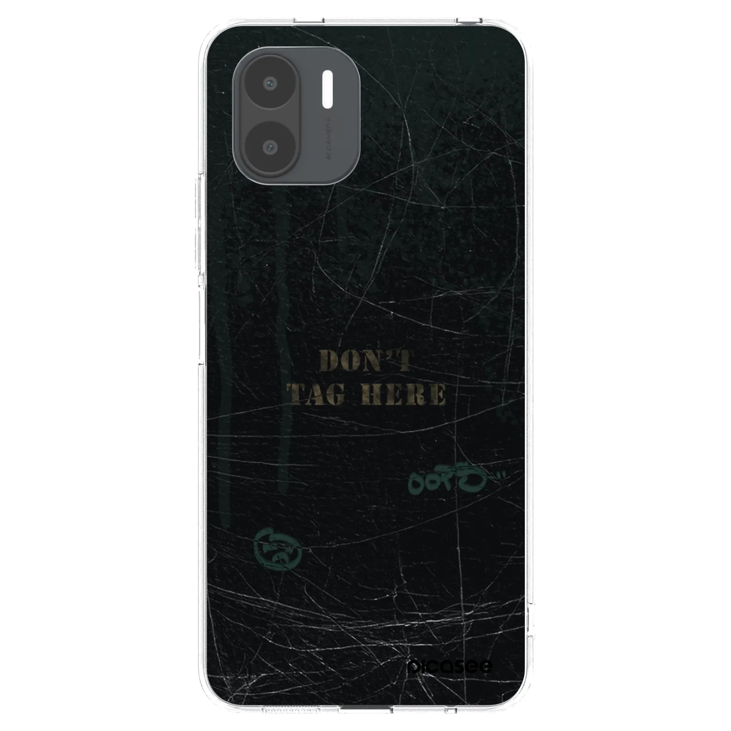 Picasee silikonowe przeźroczyste etui na Xiaomi Redmi A2 - DON´T TAG