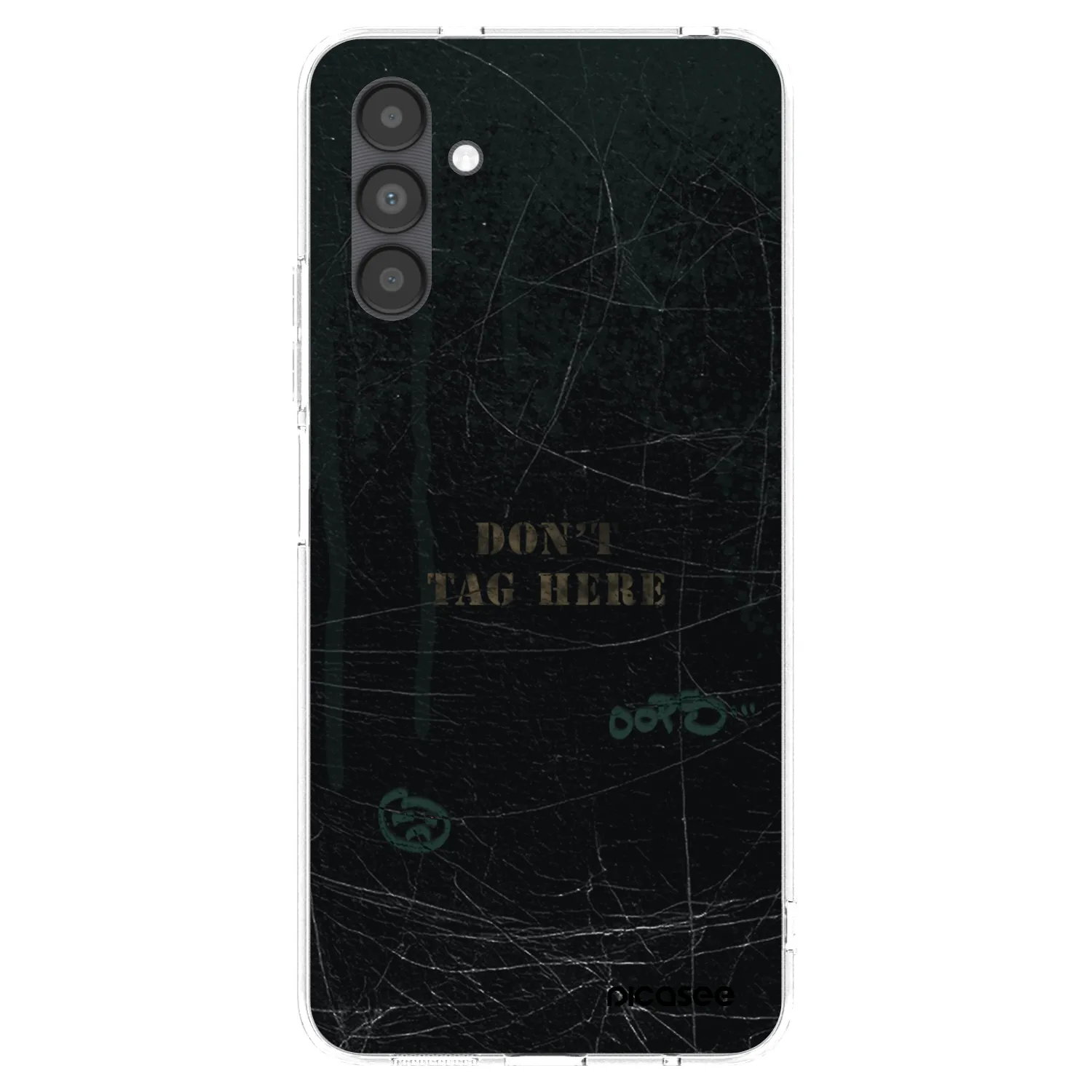 Picasee silikonowe przeźroczyste etui na Samsung Galaxy A04s A047F - DON´T TAG