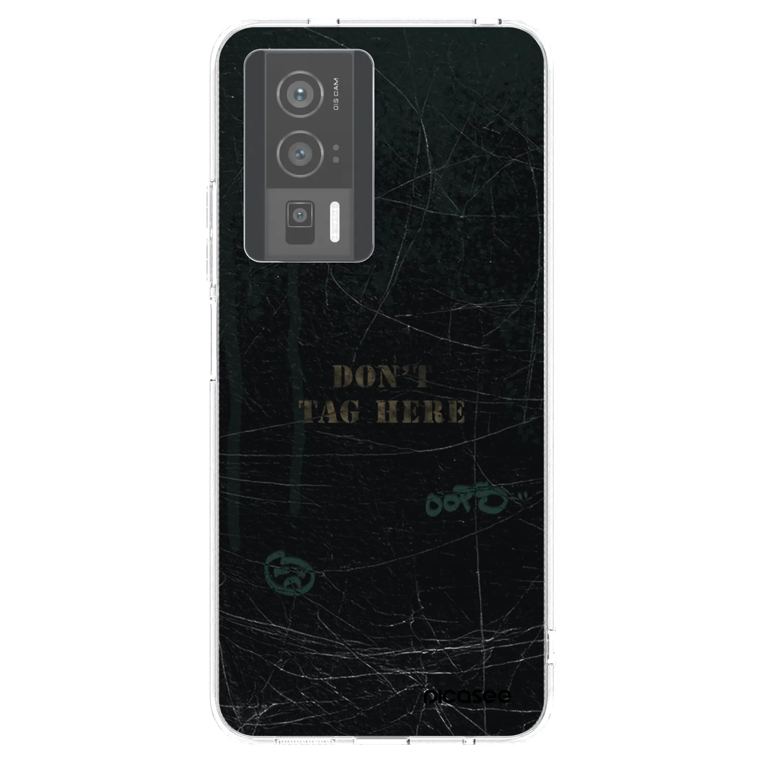 Picasee silikonowe przeźroczyste etui na Xiaomi Poco F5 Pro 5G - DON´T TAG
