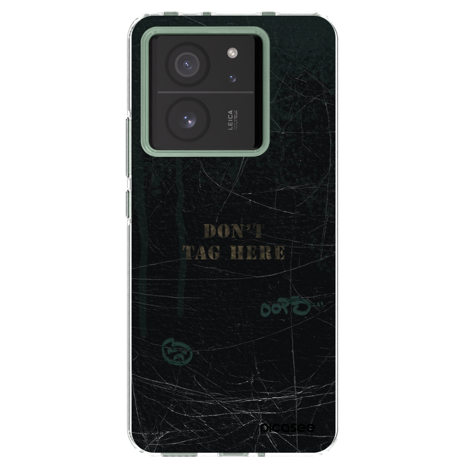 Picasee silikonowe przeźroczyste etui na Xiaomi 13T Pro - DON´T TAG