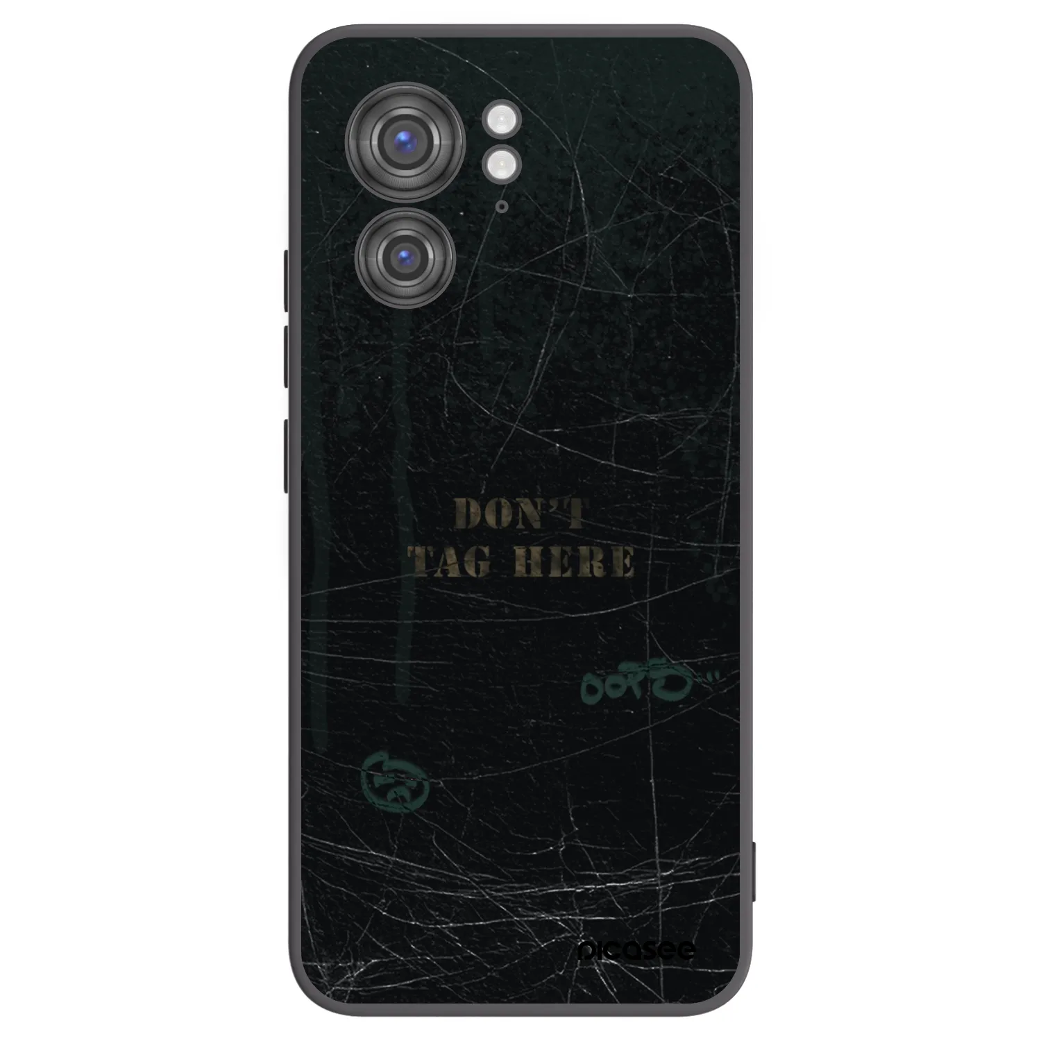Picasee silikonowe czarne etui na Motorola Edge 40 - DON´T TAG
