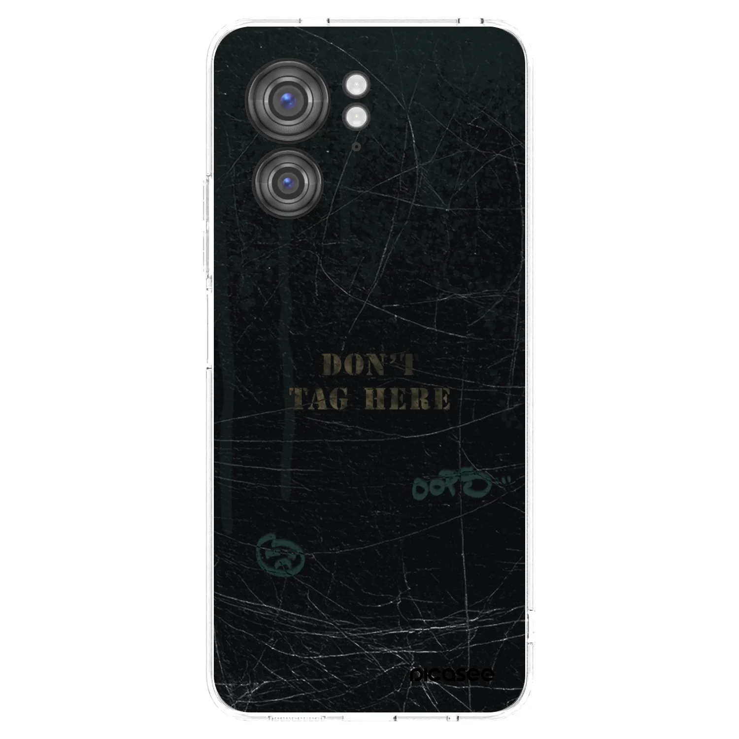 Picasee silikonowe przeźroczyste etui na Motorola Edge 40 - DON´T TAG