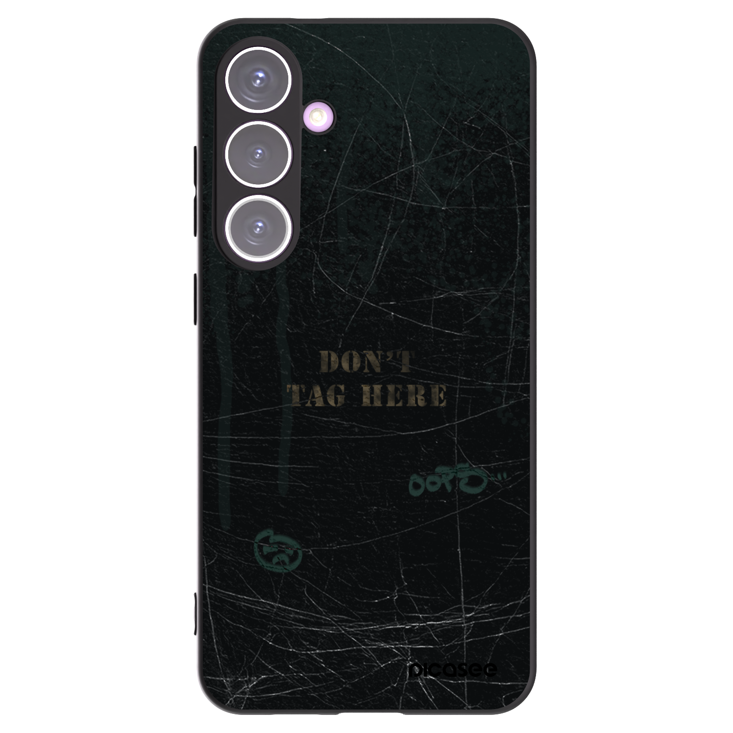 Picasee silikonowe czarne etui na Samsung Galaxy S24+ S926B 5G - DON´T TAG