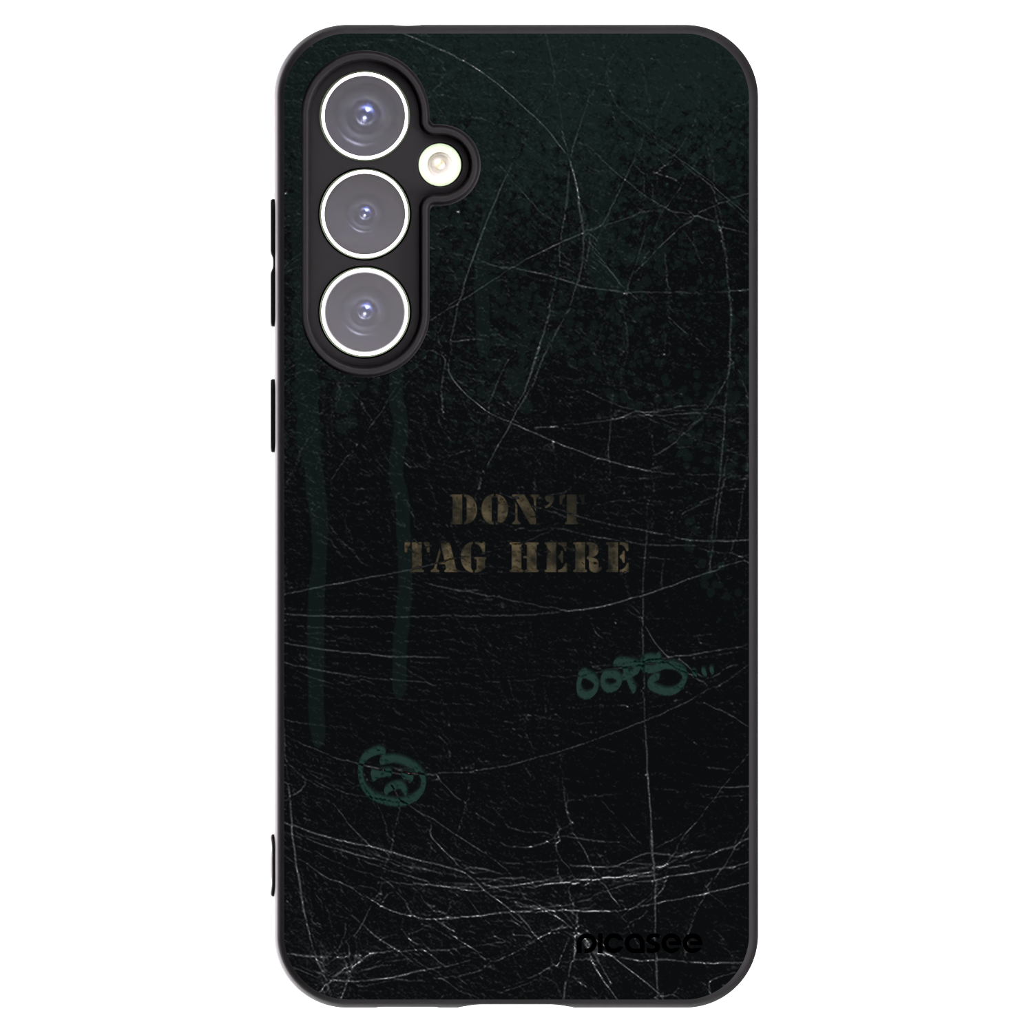 Picasee silikonowe czarne etui na Samsung Galaxy S23 FE S711B - DON´T TAG