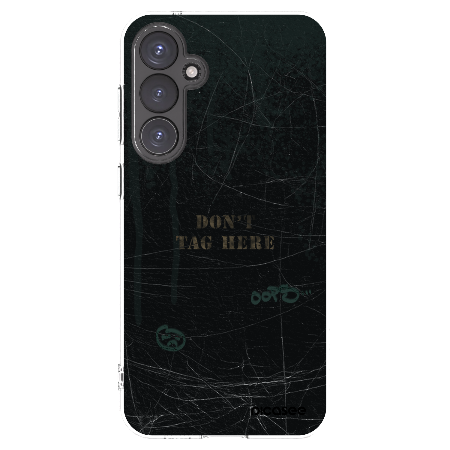 Picasee silikonowe przeźroczyste etui na Samsung Galaxy S23 FE S711B - DON´T TAG