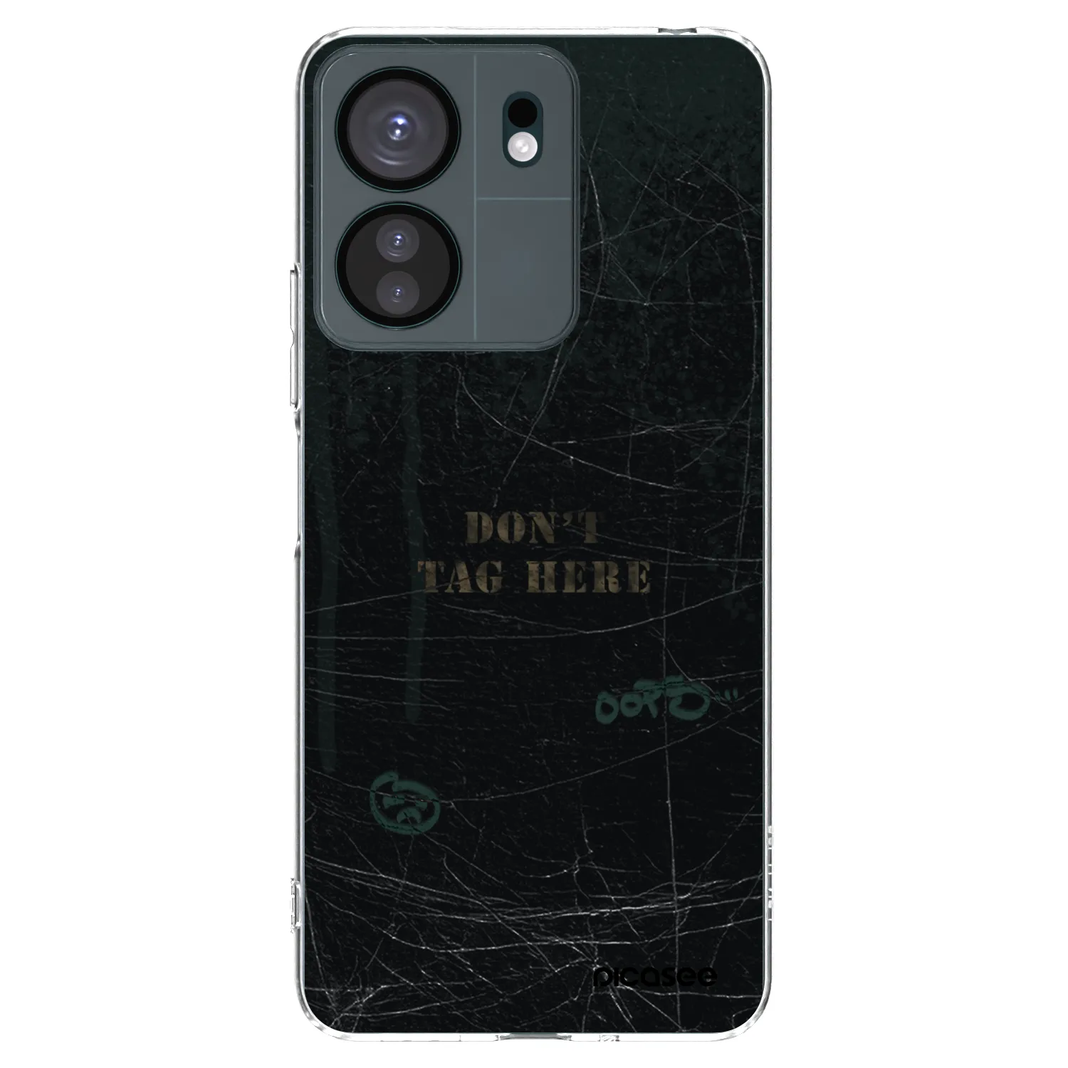 Picasee silikonowe przeźroczyste etui na Xiaomi Redmi 13C 4G - DON´T TAG