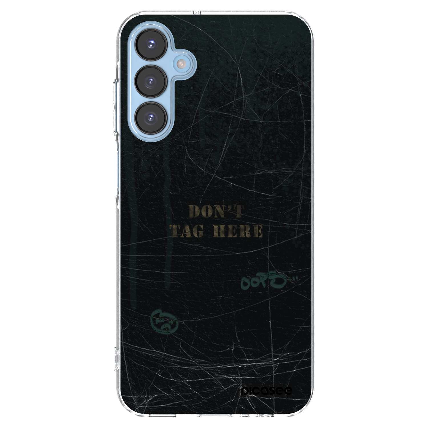 Picasee silikonowe przeźroczyste etui na Samsung Galaxy A15 A156B 5G - DON´T TAG
