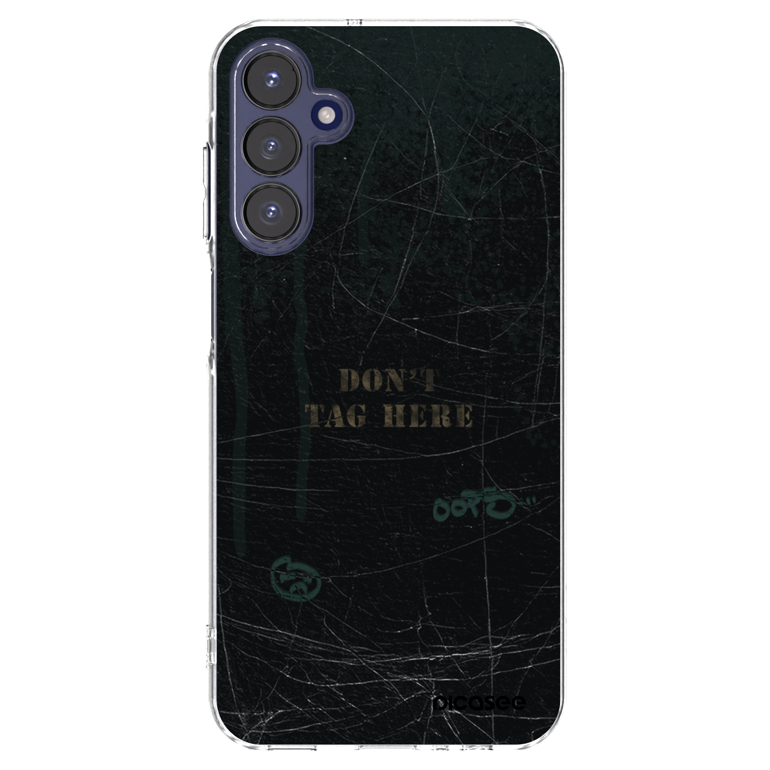 Picasee silikonowe przeźroczyste etui na Samsung Galaxy A15 A155F 4G - DON´T TAG