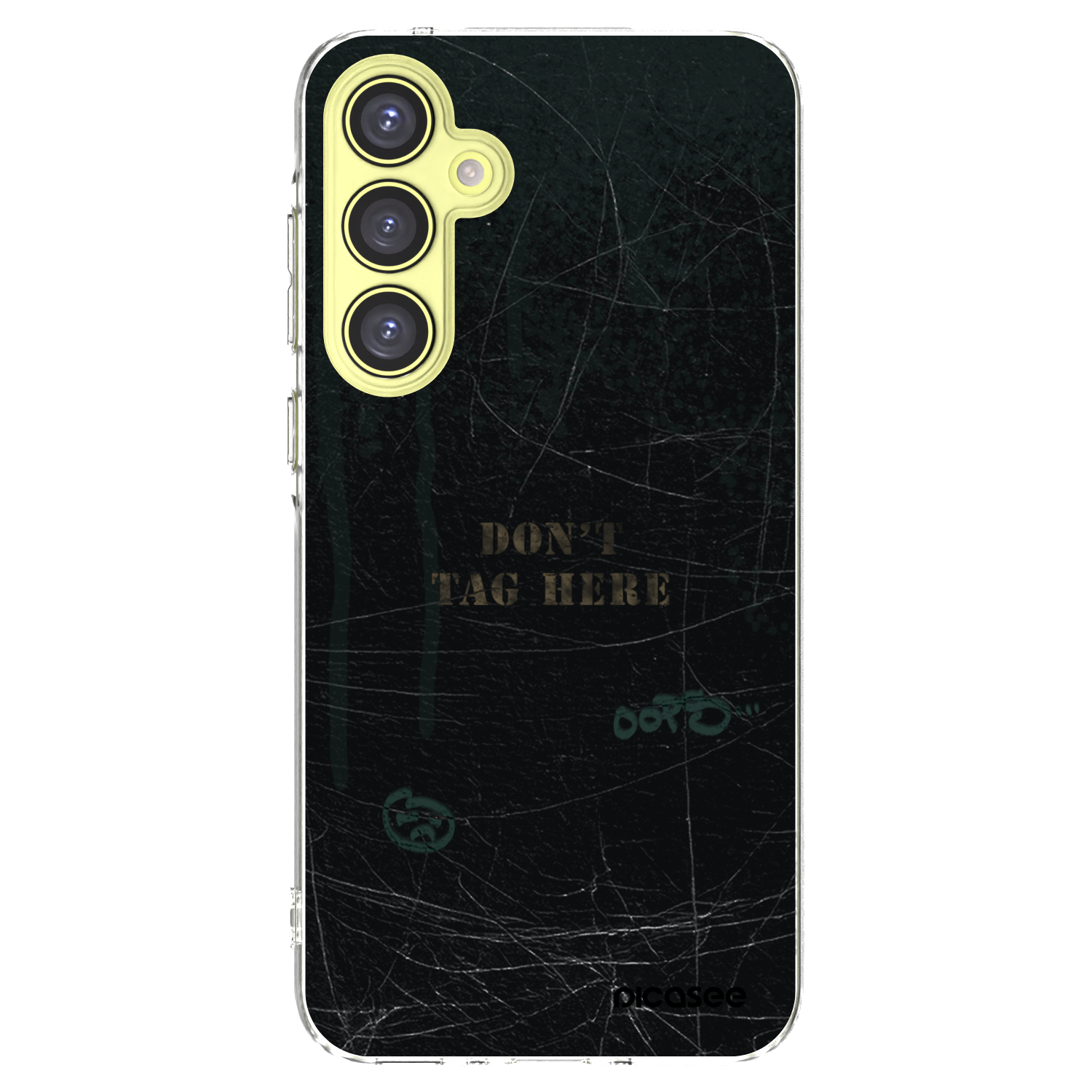 Picasee silikonowe przeźroczyste etui na Samsung Galaxy A35 5G A356B - DON´T TAG