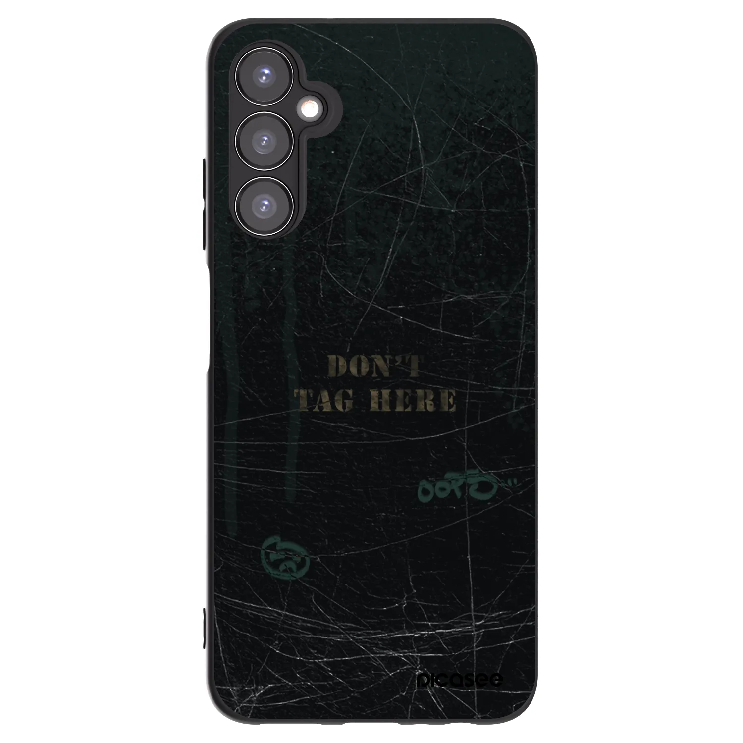 Picasee silikonowe czarne etui na Samsung Galaxy A05s A057G - DON´T TAG