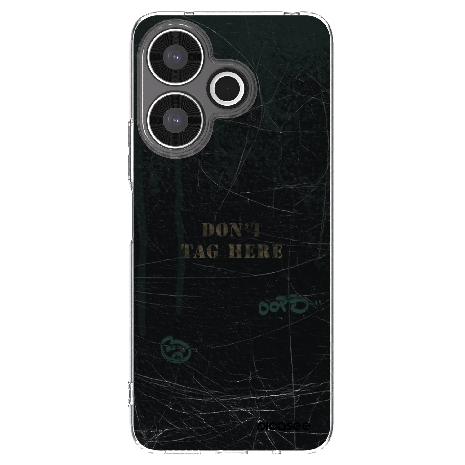Picasee silikonowe przeźroczyste etui na Xiaomi Redmi 13 4G - DON´T TAG