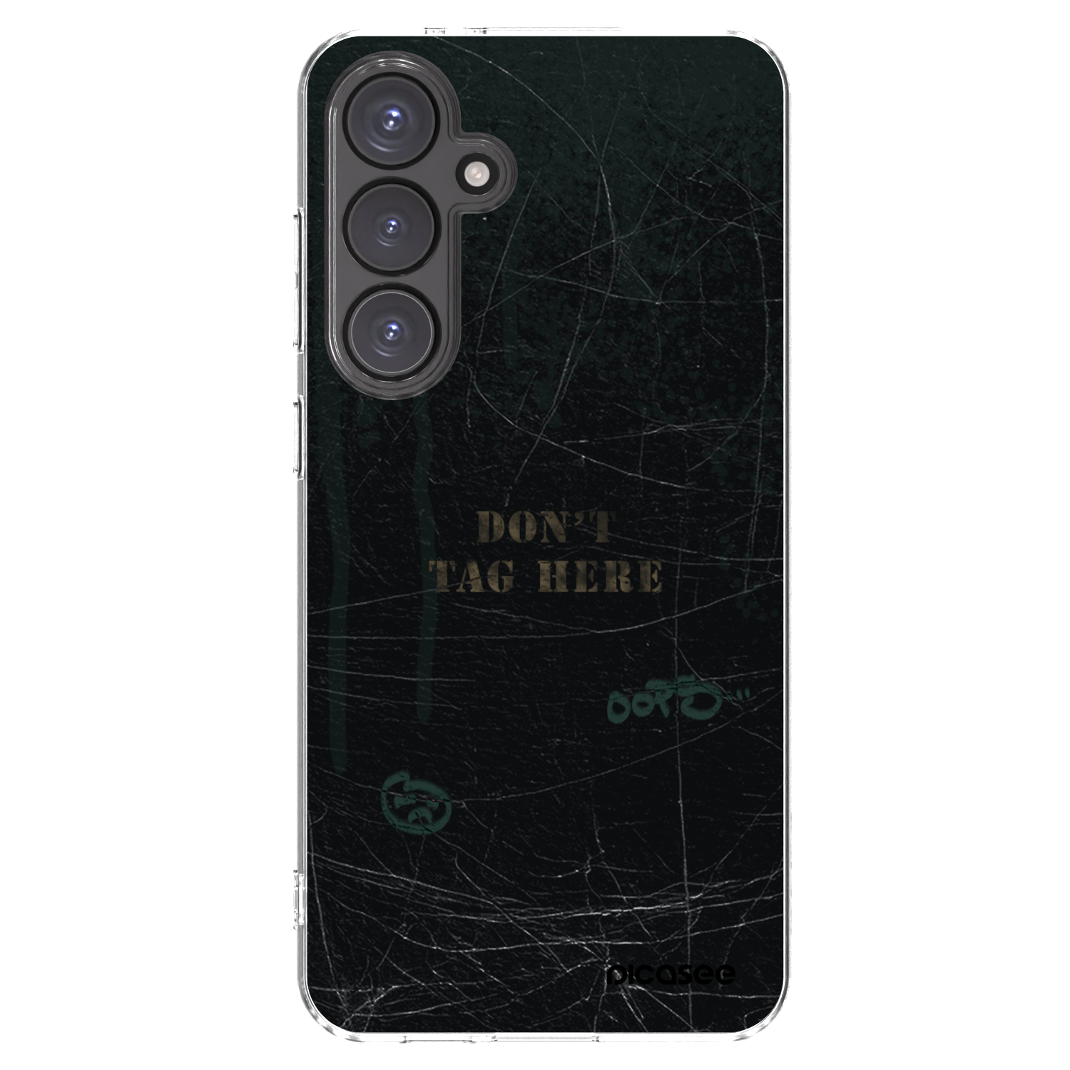 Picasee silikonowe przeźroczyste etui na Samsung Galaxy S24 FE S721B - DON´T TAG