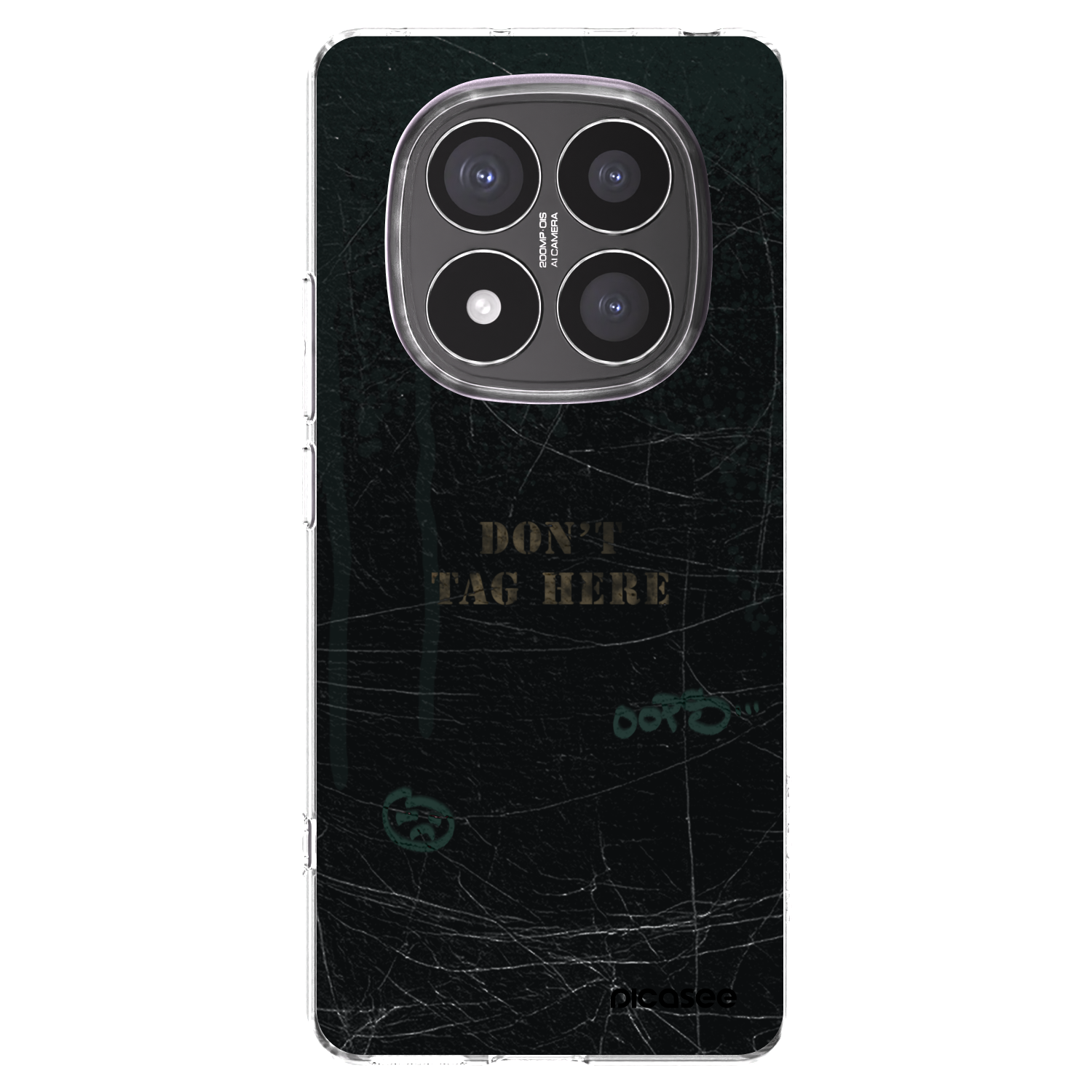 Picasee silikonowe przeźroczyste etui na Xiaomi Redmi Note 14 Pro+ 5G - DON´T TAG