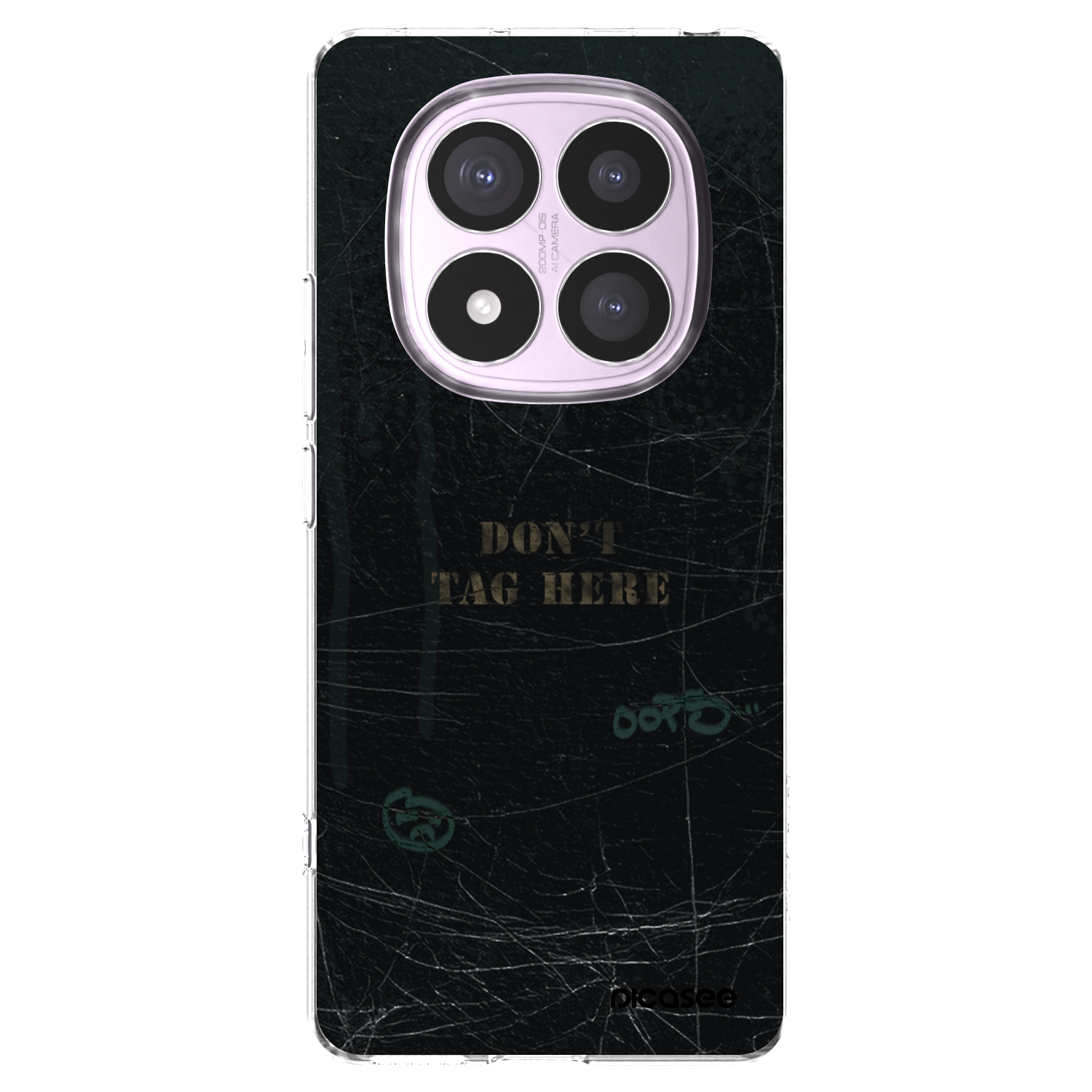 Picasee silikonowe przeźroczyste etui na Xiaomi Redmi Note 14 Pro 5G - DON´T TAG
