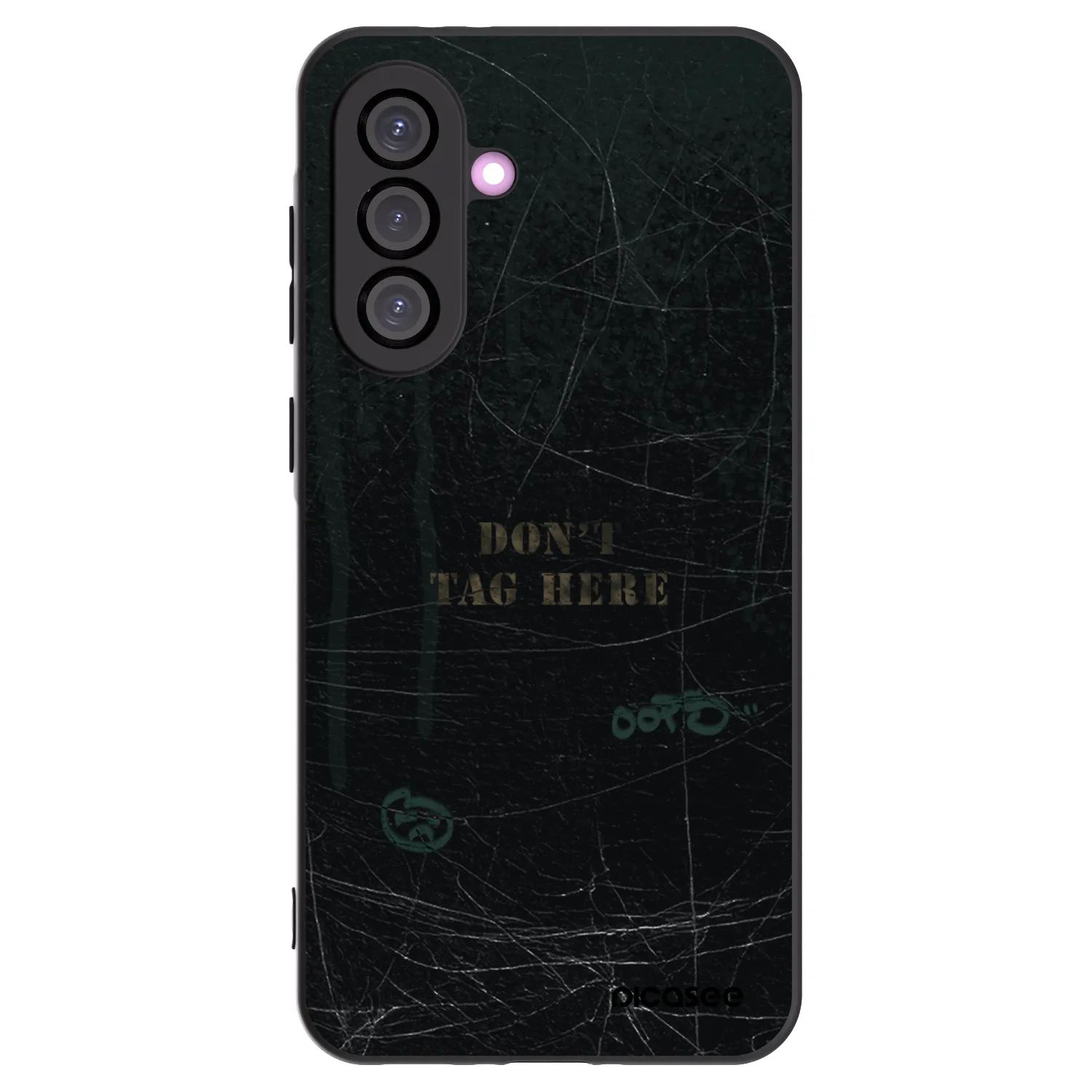 Picasee silikonowe czarne etui na Samsung Galaxy A56 5G A566B - DON´T TAG