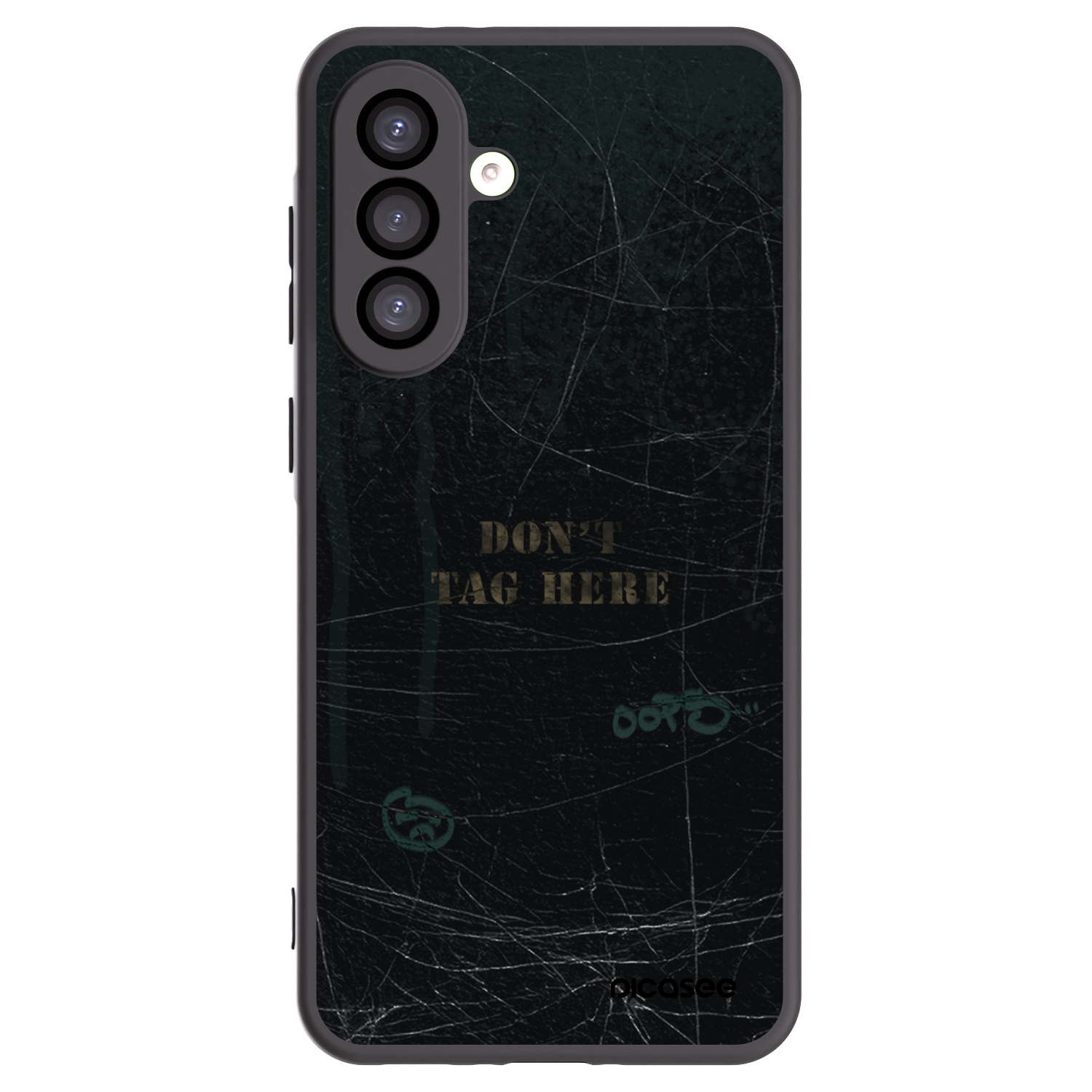 Picasee silikonowe czarne etui na Samsung Galaxy A26 5G A266B - DON´T TAG