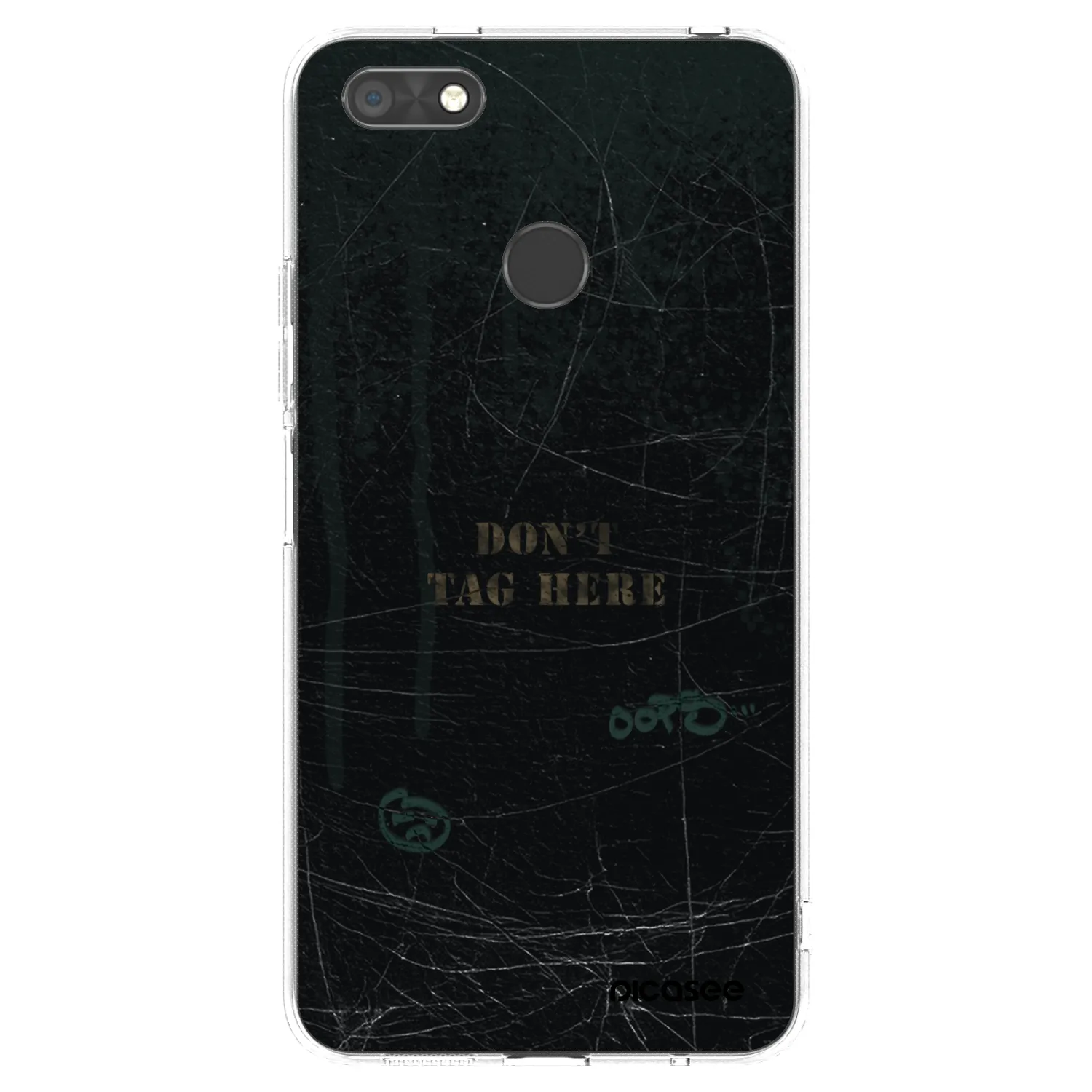 Picasee silikonowe przeźroczyste etui na Huawei P9 Lite Mini - DON´T TAG