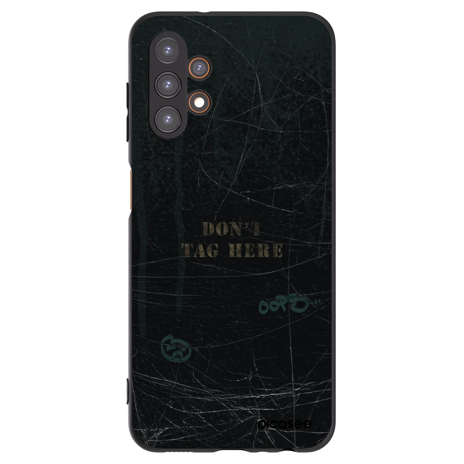 Picasee silikonowe czarne etui na Samsung Galaxy A13 5G - DON´T TAG