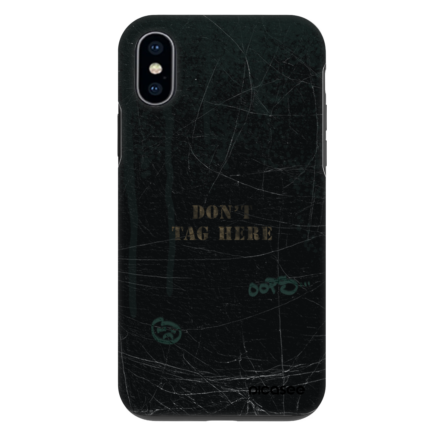 Picasee Fashion Case na Apple iPhone X/XS - DON´T TAG