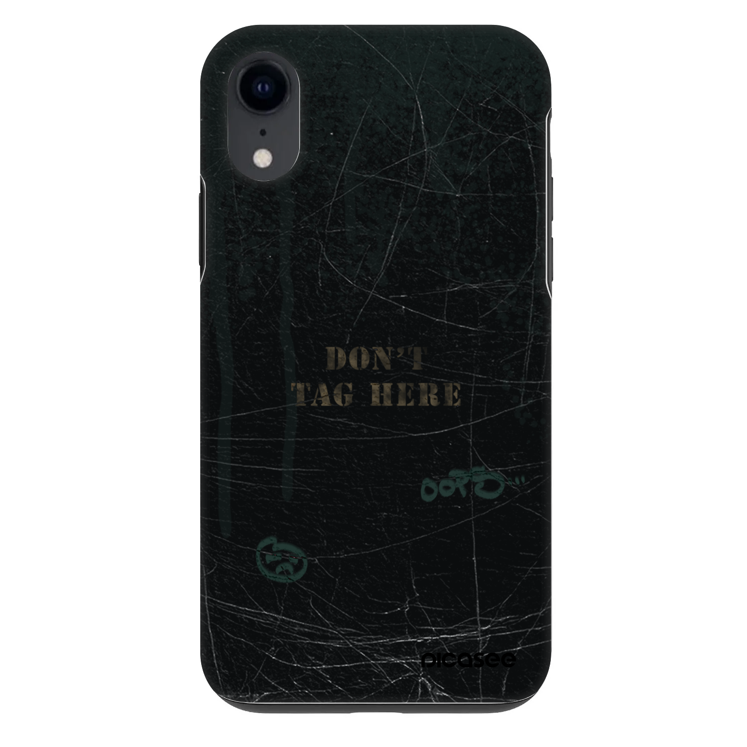 Picasee Fashion Case na Apple iPhone XR - DON´T TAG