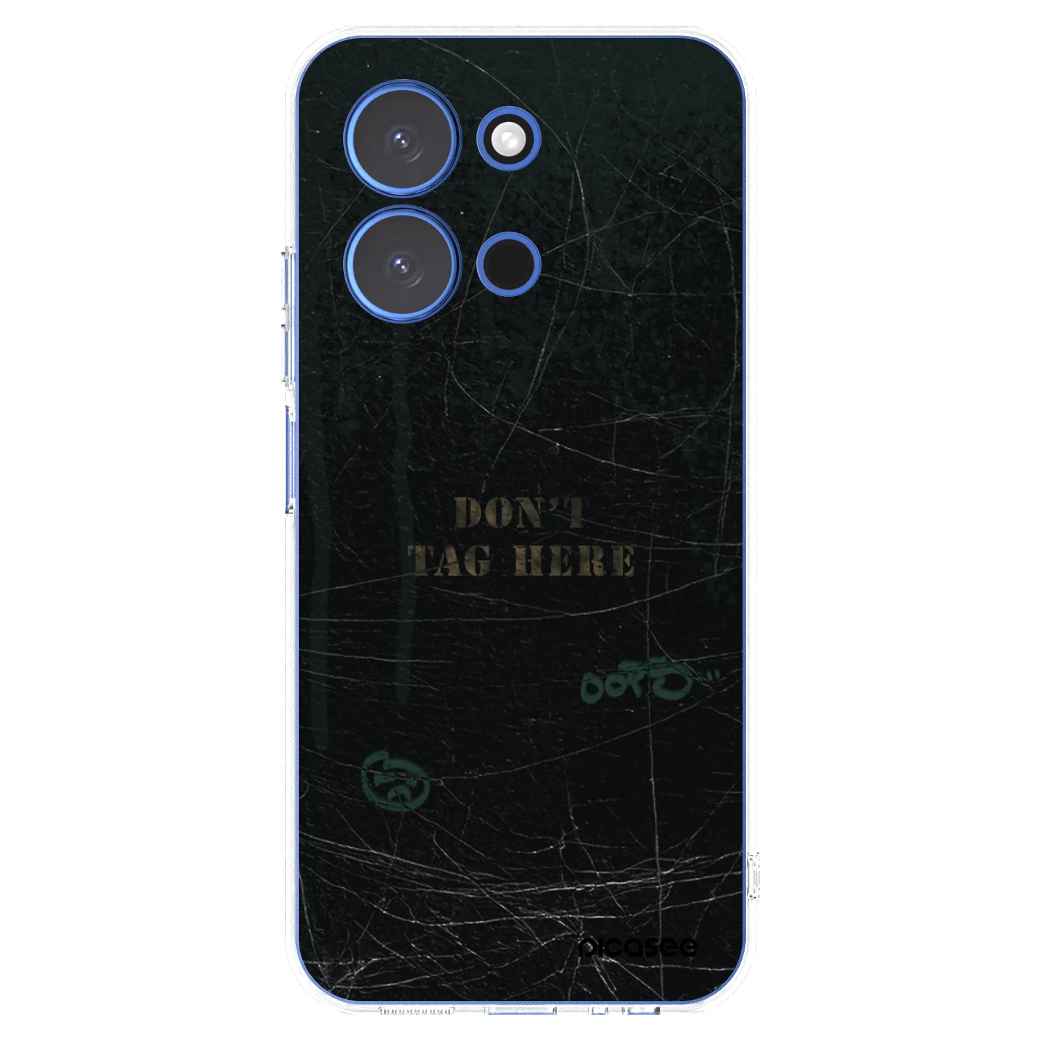 Picasee silikonowe przeźroczyste etui na Xiaomi Redmi 15C 4G - DON´T TAG