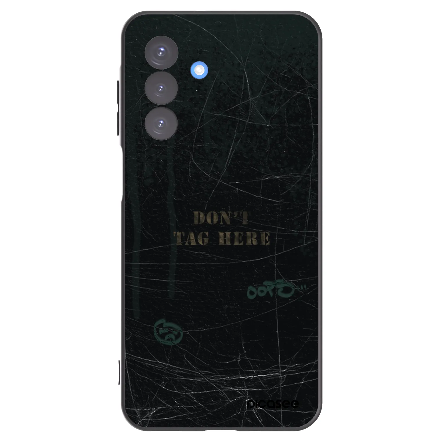 Picasee silikonowe czarne etui na Samsung Galaxy A17 5G - DON´T TAG