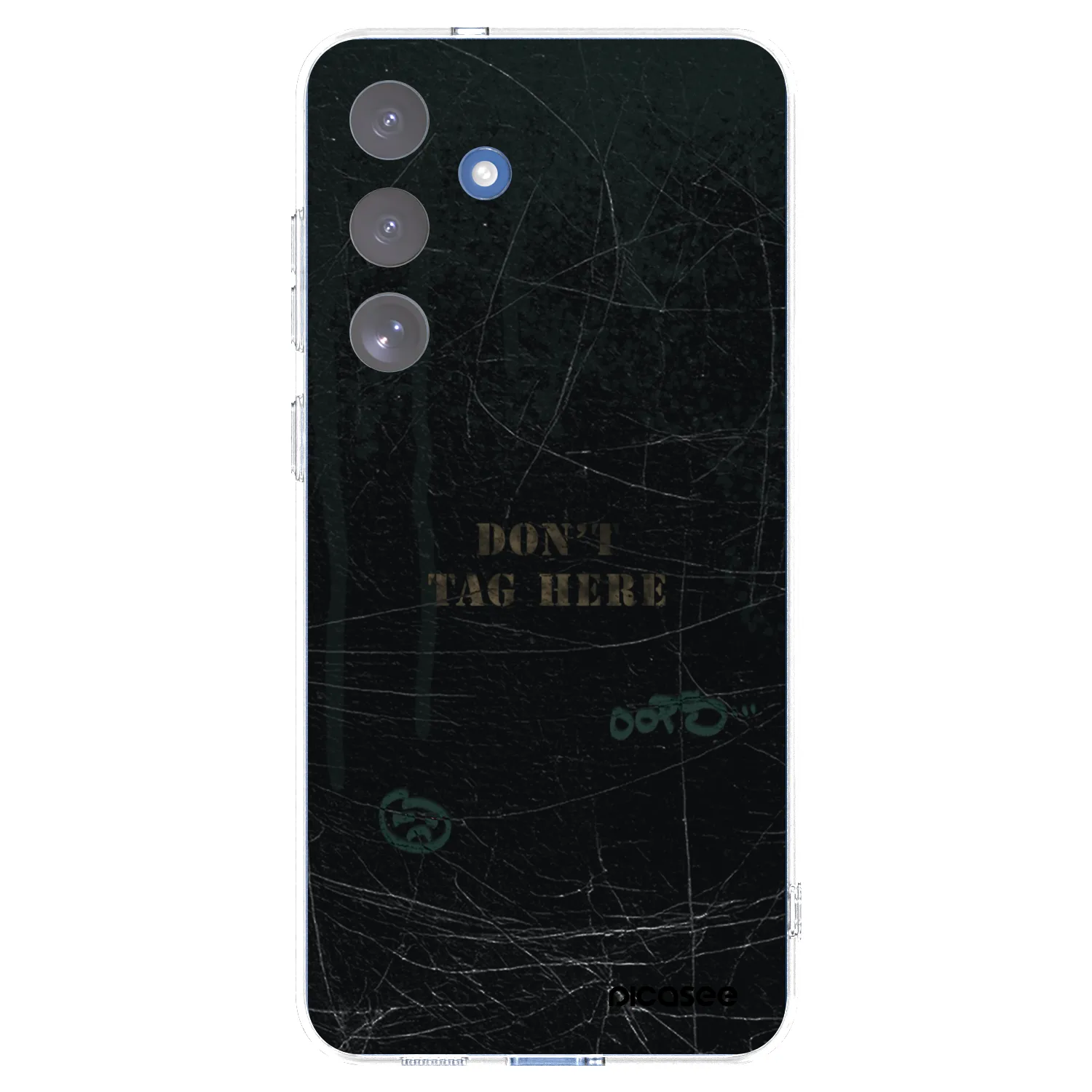 Picasee silikonowe przeźroczyste etui na Samsung Galaxy S25 FE 5G - DON´T TAG